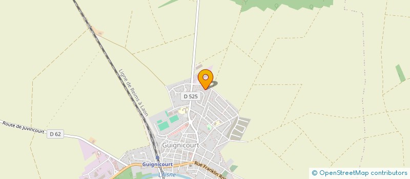 localisation de l'entreprise SCI EDP  VILLENEUVE-SUR-AISNE