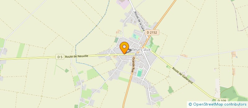 localisation de l'entreprise SCI EDUCINE à CHILLEURS-AUX-BOIS