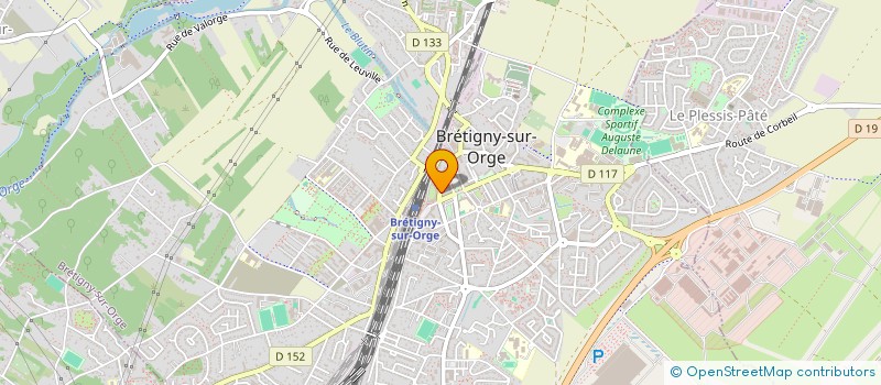 localisation de l'entreprise SCI EDULOGIS à BRETIGNY-SUR-ORGE