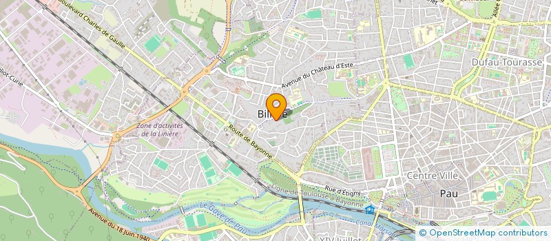 localisation de l'entreprise SCI EDVILERA  BILLERE