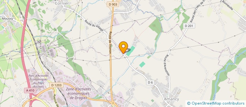 localisation de l'entreprise SCI EDWLEONIE  CORNIER