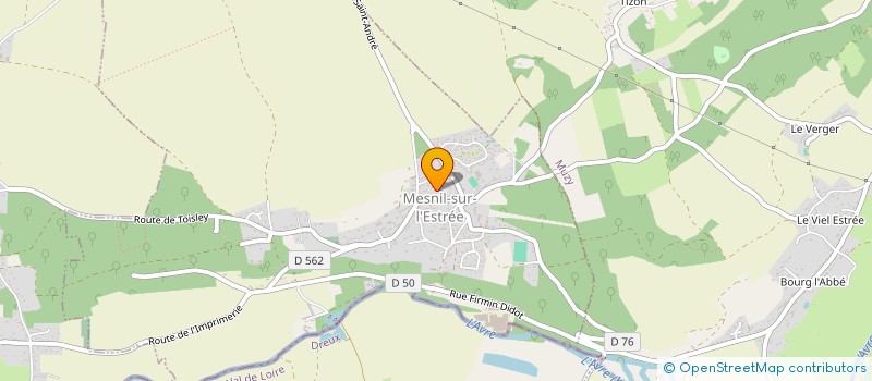 localisation de l'entreprise SCI EE  MESNIL-SUR-L'ESTREE