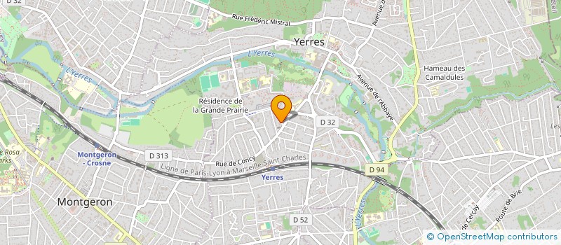 localisation de l'entreprise SCI EETNY  YERRES