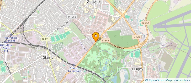 localisation de l'entreprise SCI EFAC à GARGES-LES-GONESSE