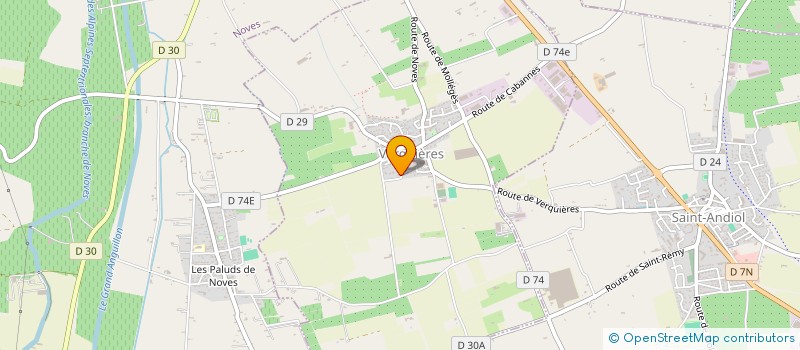 localisation de l'entreprise SCI EFAJ  SAINT-ANDIOL