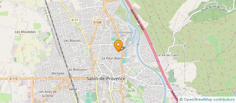 localisation de l'entreprise SCI EFAJA  SALON-DE-PROVENCE