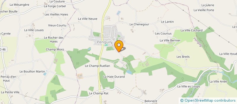 localisation de l'entreprise SCI EFFEM  PENGUILY