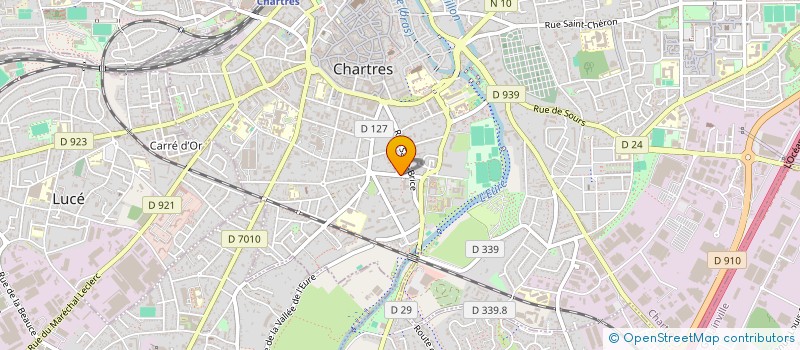 localisation de l'entreprise SCI EFFICIENCE à CHARTRES