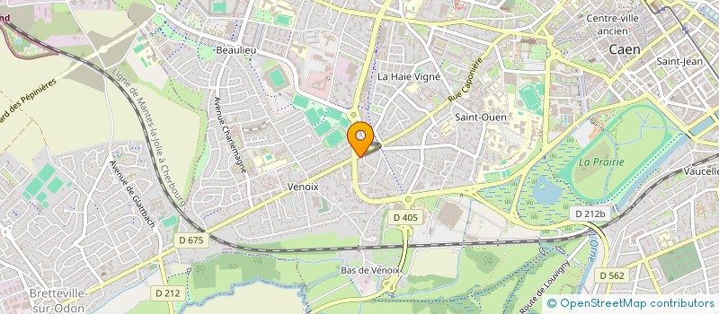 localisation de l'entreprise SCI EFFIX à CAEN