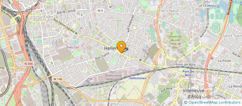 localisation de l'entreprise SCI EFFIX à LILLE