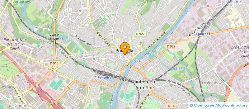 localisation de l'entreprise SCI EFFROY  PONTOISE