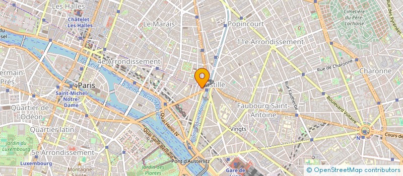 localisation de l'entreprise SCI EFILYON  PARIS