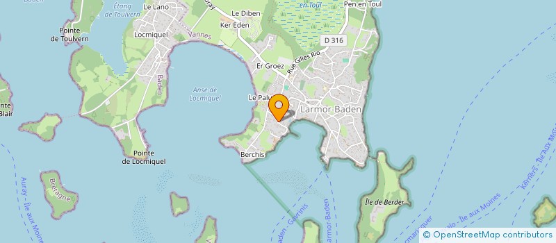 localisation de l'entreprise SCI EFIMMO  BADEN