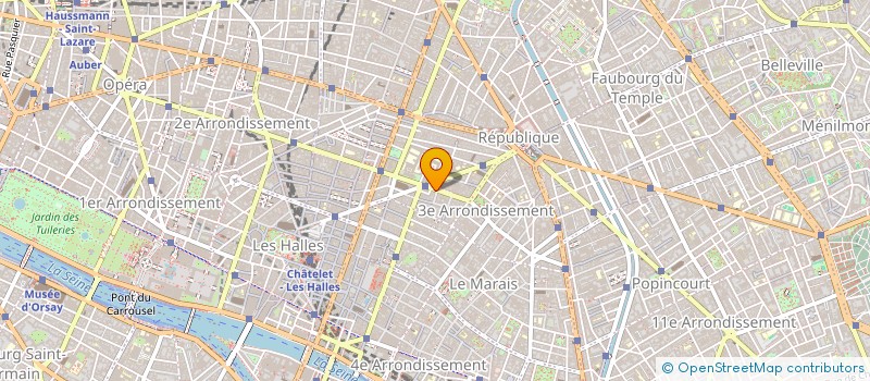 localisation de l'entreprise SCI EFL 68  PARIS