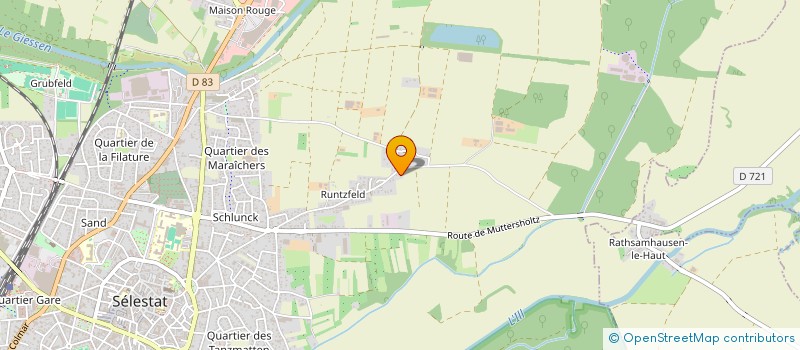 localisation de l'entreprise SCI EFLEN  SELESTAT