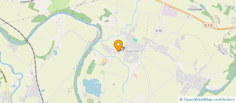 localisation de l'entreprise SCI EFP LES MAGNOLIAS à FREJEVILLE