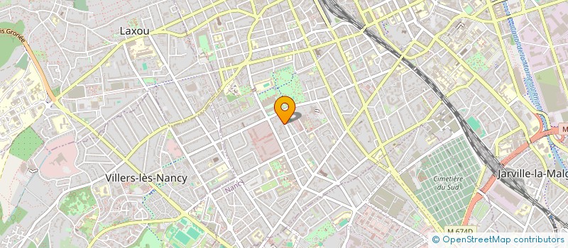 localisation de l'entreprise SCI EFZ IMMO  NANCY