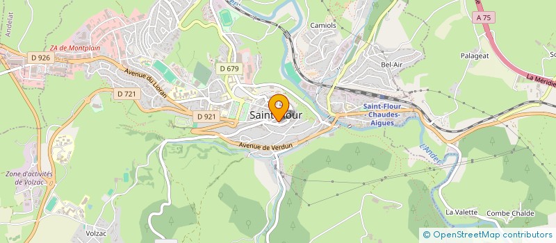 localisation de l'entreprise SCI EG à SAINT-FLOUR