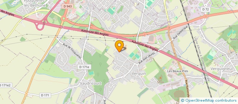 localisation de l'entreprise SCI EG AB  VERQUIN