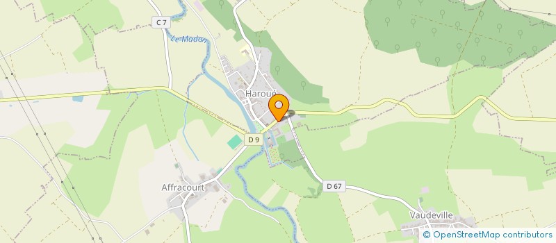 localisation de l'entreprise SCI EG2B  HAROUE