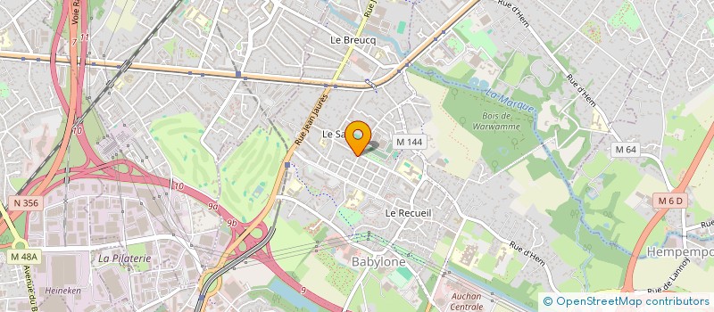 localisation de l'entreprise SCI EGALITE à VILLENEUVE-D'ASCQ