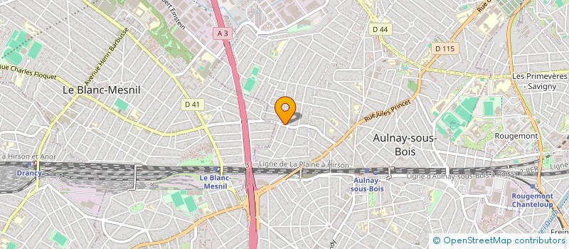 localisation de l'entreprise SCI EGALITE à AULNAY-SOUS-BOIS