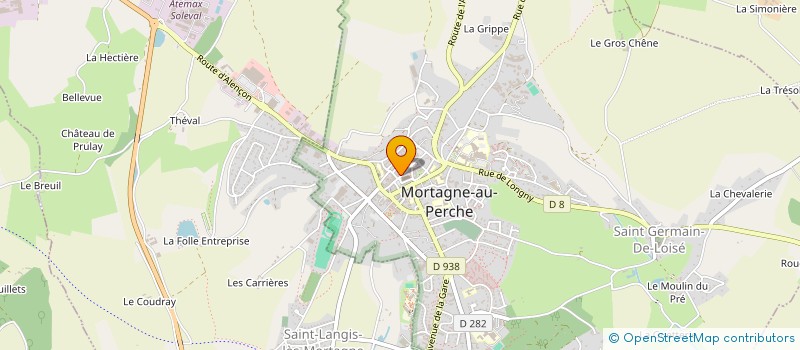 localisation de l'entreprise SCI EGE à MORTAGNE-AU-PERCHE