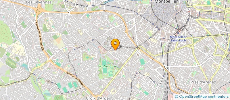 localisation de l'entreprise SCI EGERIE O à MONTPELLIER