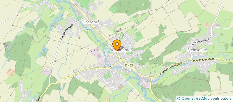 localisation de l'entreprise SCI EGGENSPIELER  WALDIGHOFEN