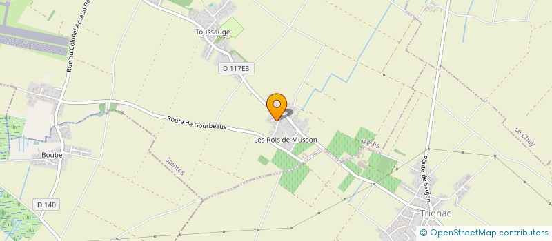 localisation de l'entreprise SCI EGI  MEDIS