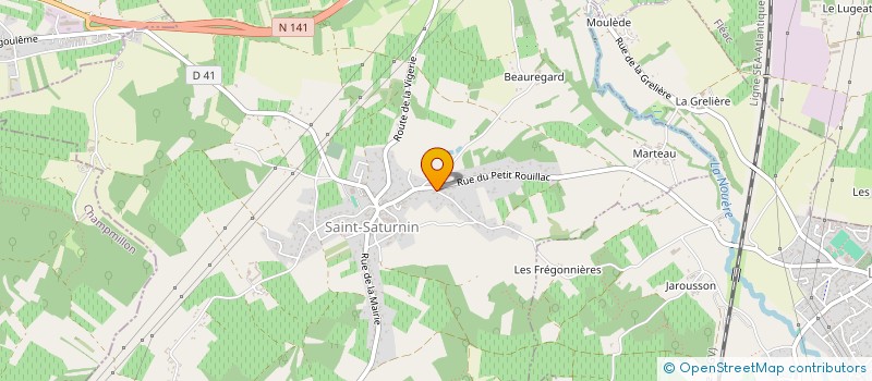 localisation de l'entreprise SCI EGIDE à SAINT-SATURNIN