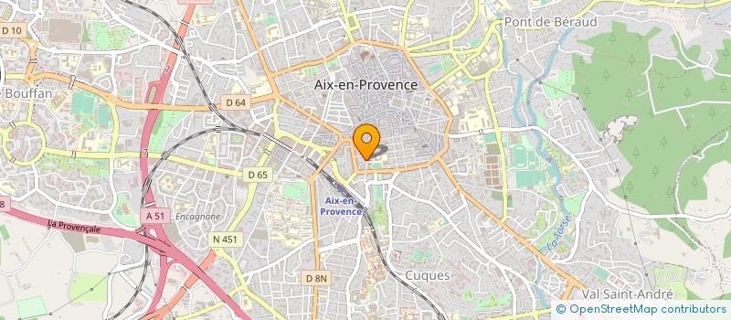localisation de l'entreprise SCI EGIDUS AD SEXTIUS à AIX-EN-PROVENCE