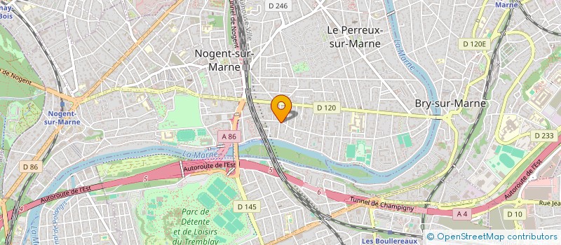 localisation de l'entreprise SCI EGINE à LE PERREUX-SUR-MARNE
