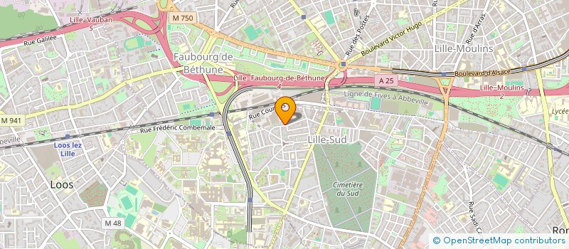 localisation de l'entreprise SCI EGLANTINE à LILLE