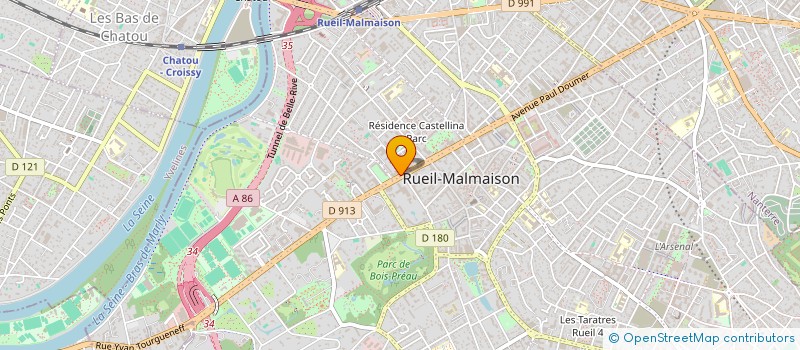 localisation de l'entreprise SCI EGLANTINE à RUEIL-MALMAISON