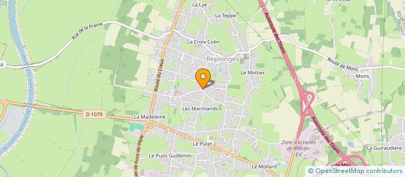 localisation de l'entreprise SCI EGLANTINE IMMO à REPLONGES