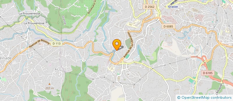 localisation de l'entreprise SCI EGLEE à GRASSE