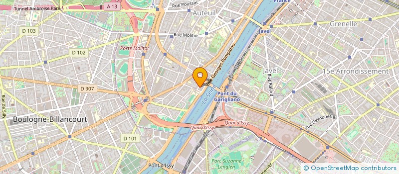 localisation de l'entreprise SCI EGREGA  PARIS