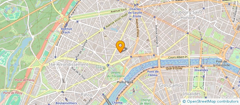 localisation de l'entreprise SCI EGREGOR  PARIS