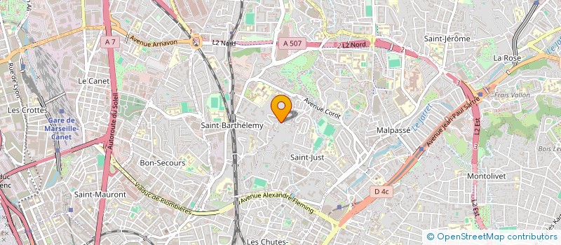 localisation de l'entreprise SCI EGRET NOSLEY à MARSEILLE