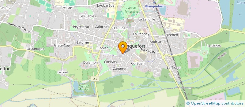 localisation de l'entreprise SCI EGUZKILOREA à BLANQUEFORT