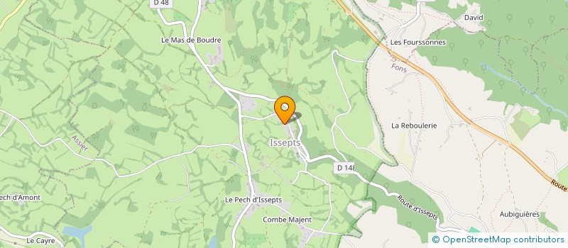 localisation de l'entreprise SCI EHM INVEST  ISSEPTS