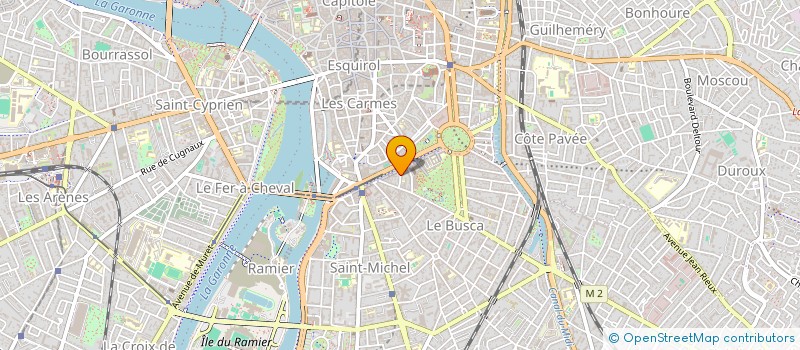 localisation de l'entreprise SCI EHP à TOULOUSE