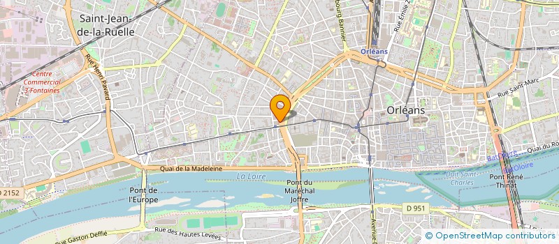 localisation de l'entreprise SCI EHPAD LA SOURCE à ORLEANS