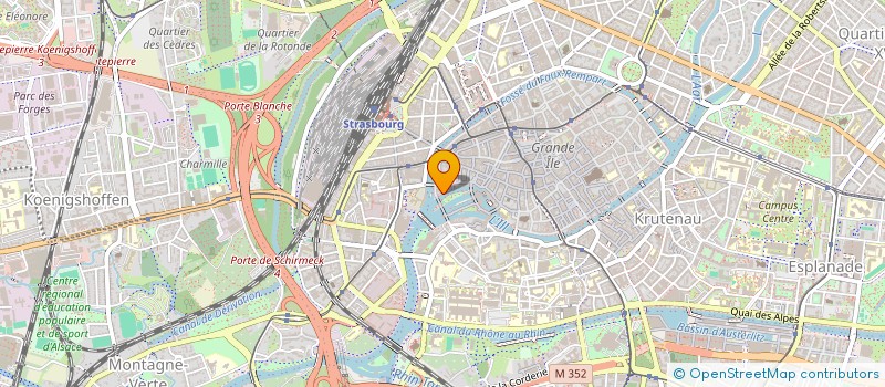 localisation de l'entreprise SCI EHRHARD à STRASBOURG