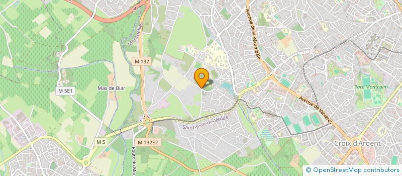 localisation de l'entreprise SCI EHRHARD BOULET à MONTPELLIER