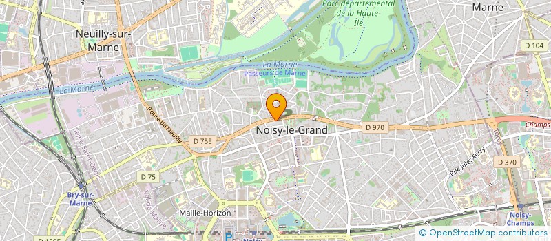 localisation de l'entreprise SCI EIA à NOISY-LE-GRAND