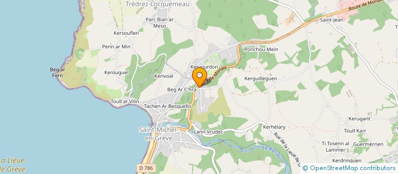 localisation de l'entreprise SCI EIDOLE  PLOUMILLIAU