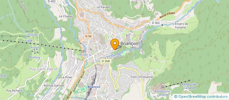 localisation de l'entreprise SCI EIDYL  BRIANCON