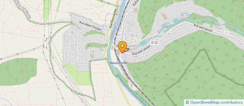 localisation de l'entreprise SCI EIF  NOUZONVILLE